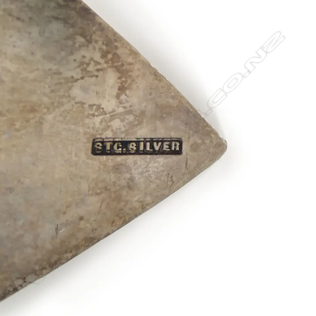 Silver presentation Trowel Christchurch Hospital 1915, Image 1++